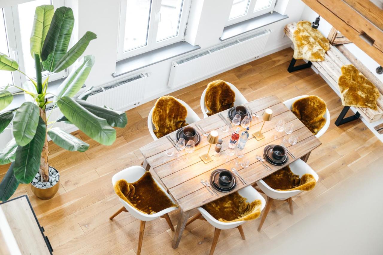 Heimatel - Luxury Penthouse Loft Apartment Ravensburg Bagian luar foto