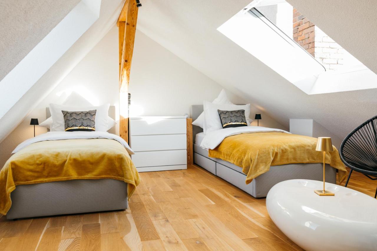 Heimatel - Luxury Penthouse Loft Apartment Ravensburg Bagian luar foto