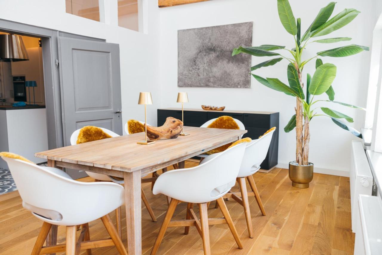 Heimatel - Luxury Penthouse Loft Apartment Ravensburg Bagian luar foto