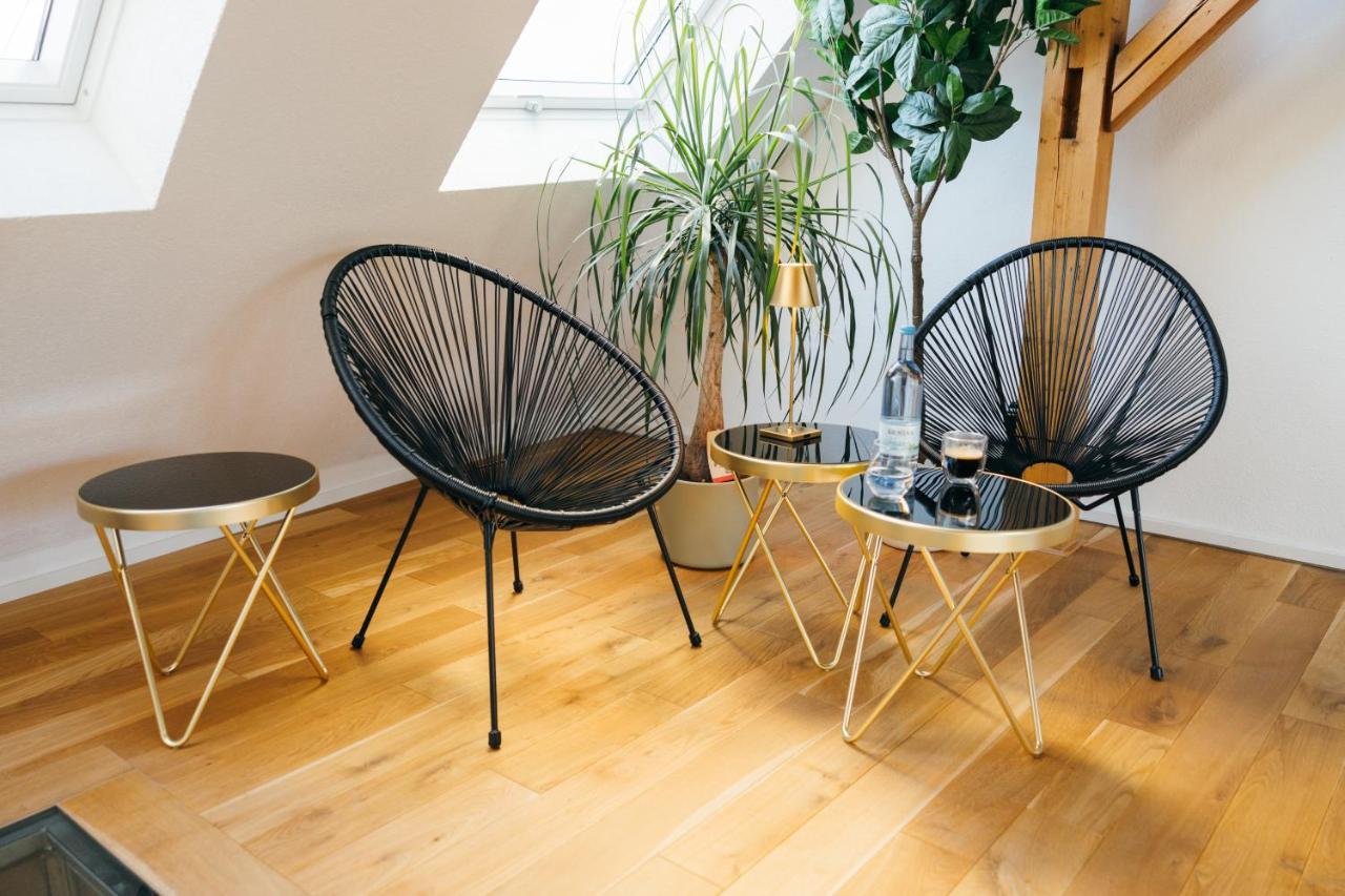 Heimatel - Luxury Penthouse Loft Apartment Ravensburg Bagian luar foto