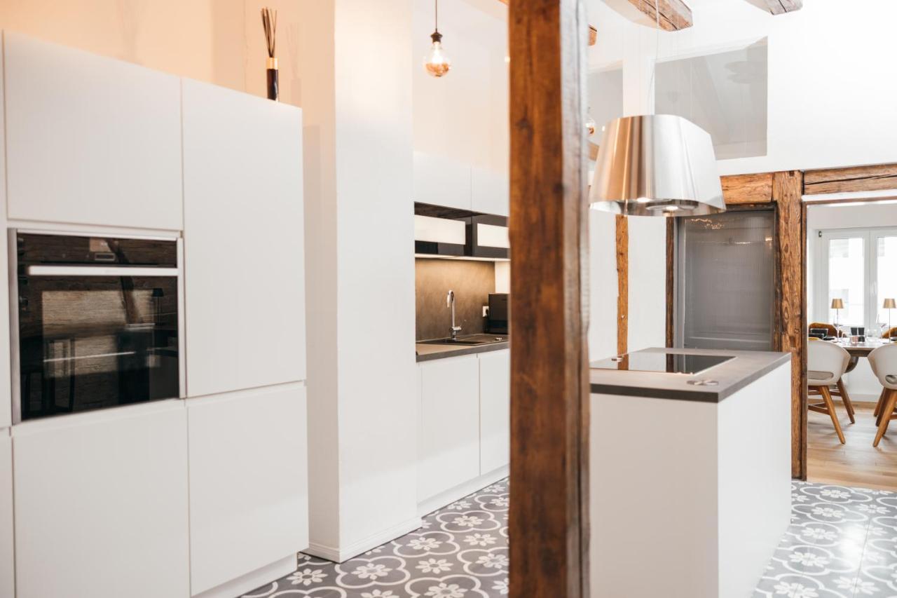 Heimatel - Luxury Penthouse Loft Apartment Ravensburg Bagian luar foto
